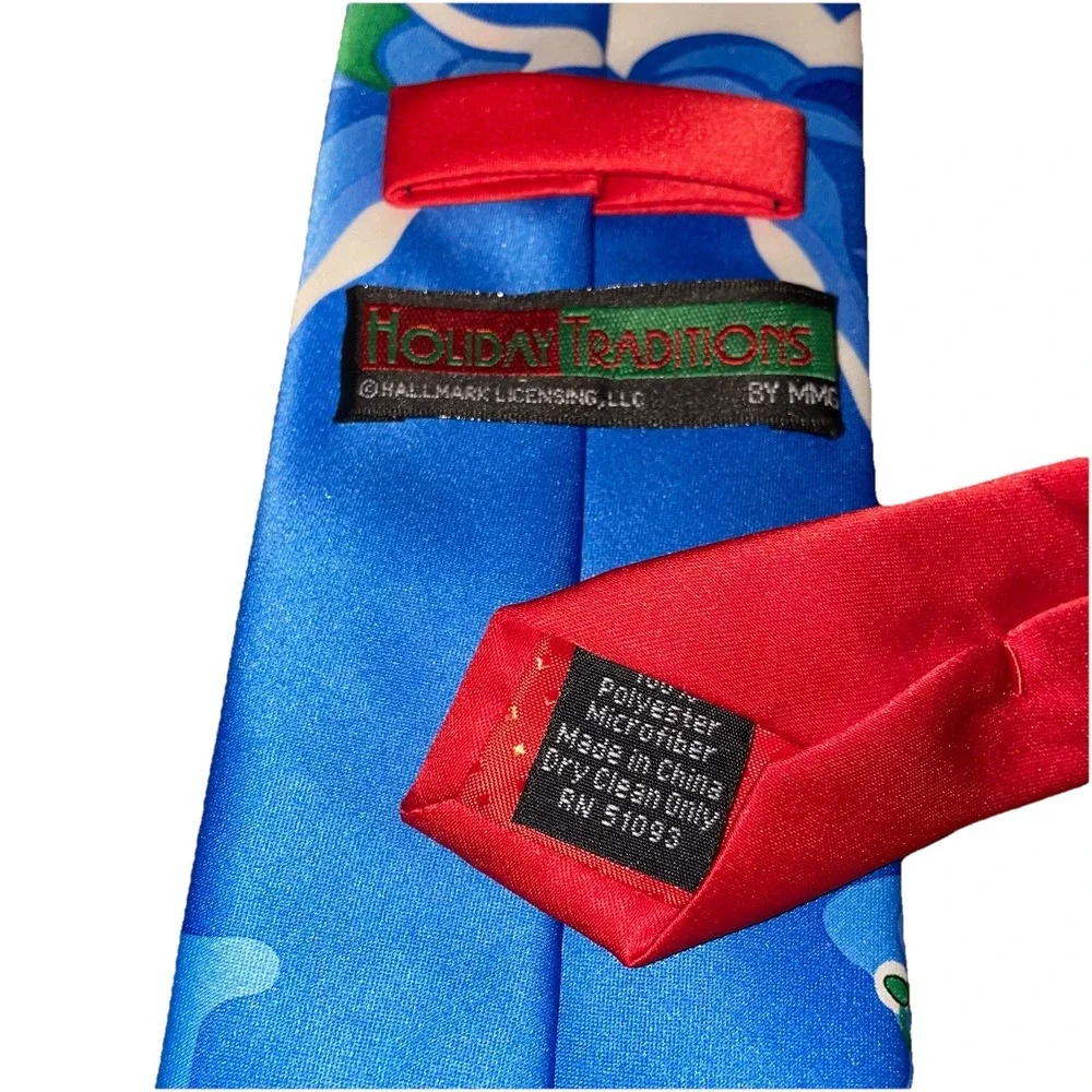 Christmas Men's Neck Tie Santa Speed‎ Boat Reindeer Skiing Holiday Traditions